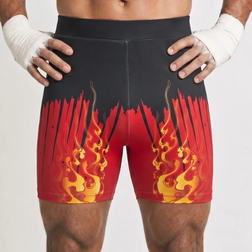 Shine bright Vale Tudo | Custom Compression Shorts | Boxxerworld